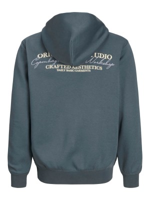 jack en jones boys JORISLINGTON BACK SWEAT HOOD SN JNR Stormy Weather | Freewear JORISLINGTON BACK SWEAT HOOD SN JNR - www.freewear.nl - Freewear