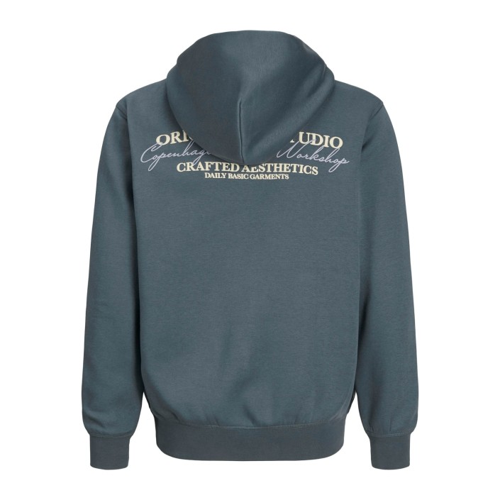 jack en jones boys JORISLINGTON BACK SWEAT HOOD SN JNR Stormy Weather | Freewear JORISLINGTON BACK SWEAT HOOD SN JNR - www.freewear.nl - Freewear
