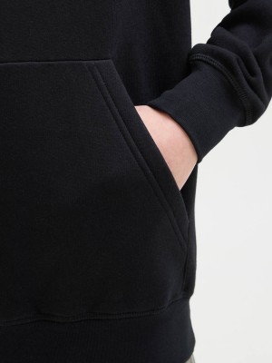 jack en jones boys JORISLINGTON BACK SWEAT HOOD SN JNR Black | Freewear JORISLINGTON BACK SWEAT HOOD SN JNR - www.freewear.nl - Freewear