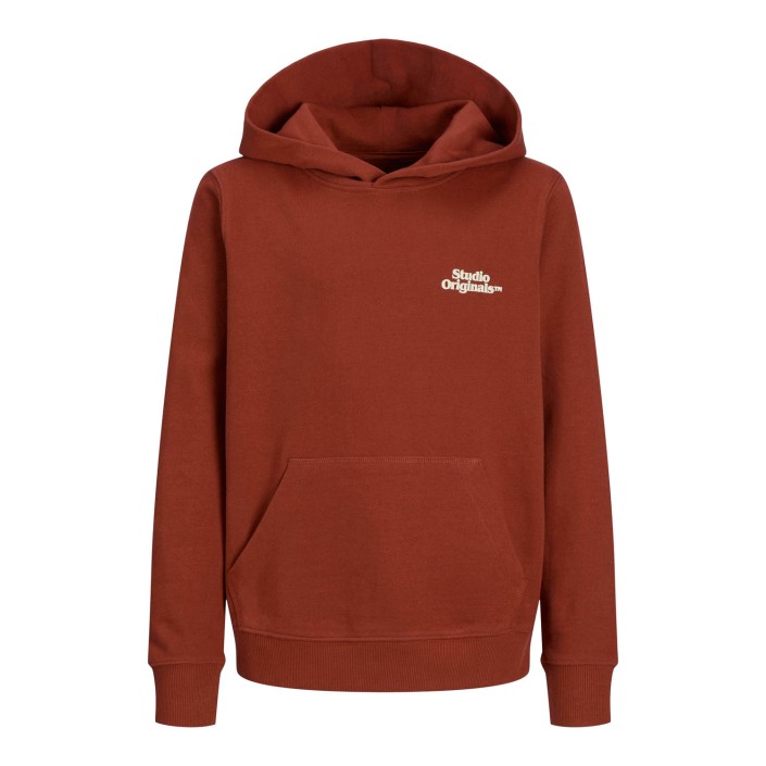 jack en jones boys JORPAROS TYPE SWEAT HOOD BACK JNR Arabian Spice | Freewear JORPAROS TYPE SWEAT HOOD BACK JNR - www.freewear.nl - Freewear