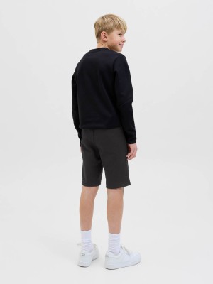 jack en jones boys JPSTGORDON JJFUSION SWEAT SHORTS N : Black | Freewear JPSTGORDON JJFUSION SWEAT SHORTS N : - www.freewear.nl - Freewear