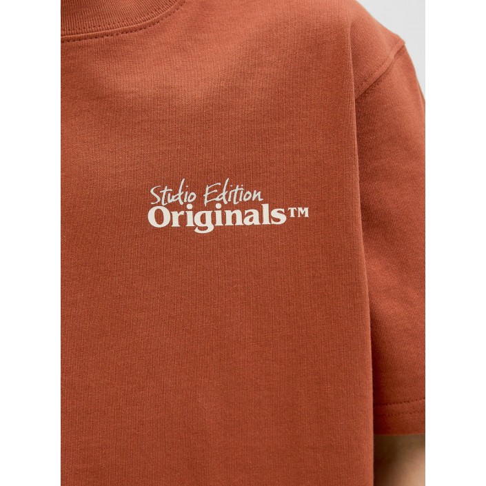 jack en jones boys JORPAROS ELEMENT BACK TEE SS CREW J: Arabian Spice | Freewear JORPAROS ELEMENT BACK TEE SS CREW J: - www.freewear.nl - Freewear