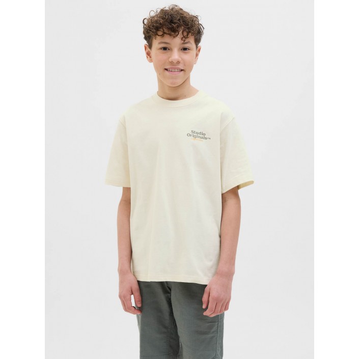 jack en jones boys JORPAROS ELEMENT BACK TEE SS CREW J: Antique White | Freewear JORPAROS ELEMENT BACK TEE SS CREW J: - www.freewear.nl - Freewear
