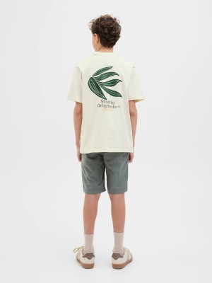 jack en jones boys JORPAROS ELEMENT BACK TEE SS CREW J: Antique White | Freewear JORPAROS ELEMENT BACK TEE SS CREW J: - www.freewear.nl - Freewear