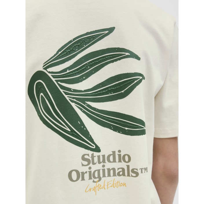jack en jones boys JORPAROS ELEMENT BACK TEE SS CREW J: Antique White | Freewear JORPAROS ELEMENT BACK TEE SS CREW J: - www.freewear.nl - Freewear