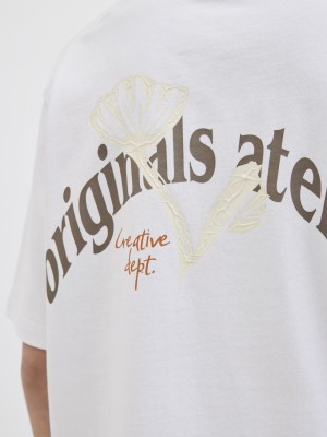 jack en jones boys JORPAROS ELEMENT BACK TEE SS CREW J: Bright White | Freewear JORPAROS ELEMENT BACK TEE SS CREW J: - www.freewear.nl - Freewear