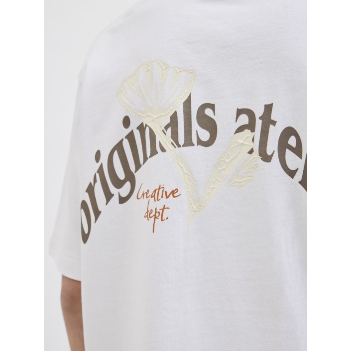 jack en jones boys JORPAROS ELEMENT BACK TEE SS CREW J: Bright White | Freewear JORPAROS ELEMENT BACK TEE SS CREW J: - www.freewear.nl - Freewear