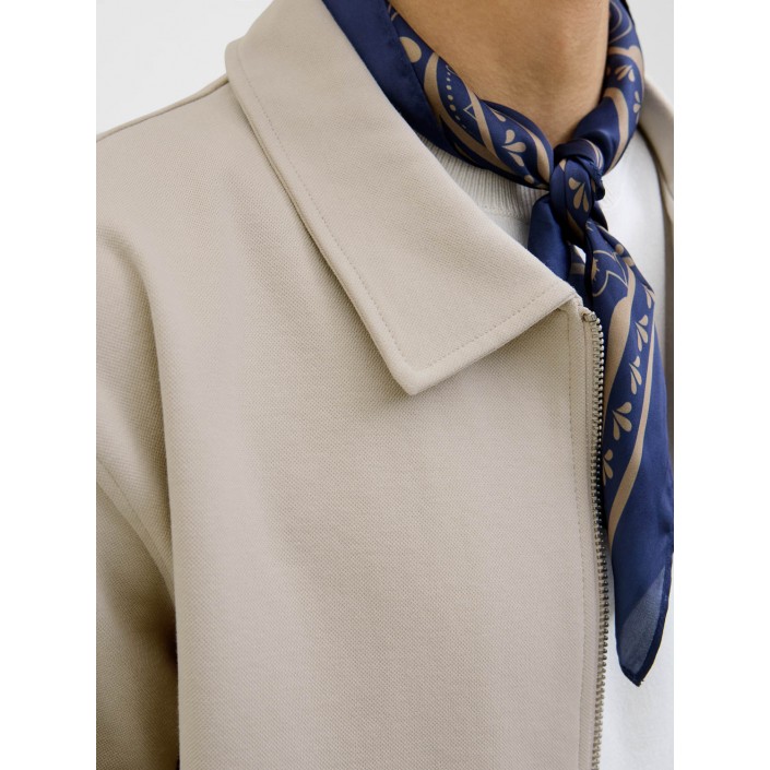 JACK%JONES PREMIUM JPRBLAPETE SWEAT OVERSHIRT Silver Lining | Freewear JPRBLAPETE SWEAT OVERSHIRT - www.freewear.nl - Freewear
