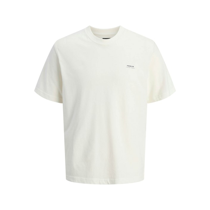 JACK%JONES PREMIUM JPRBLATOM SS TEE Cloud Dancer | Freewear JPRBLATOM SS TEE - www.freewear.nl - Freewear