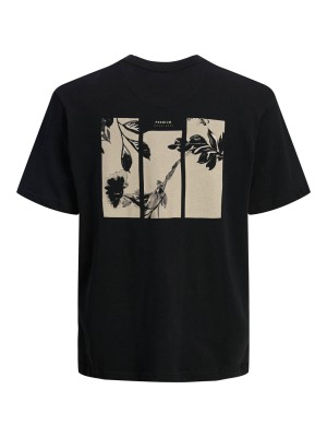 JACK%JONES PREMIUM JPRBLATOM SS TEE Black Beauty | Freewear JPRBLATOM SS TEE - www.freewear.nl - Freewear