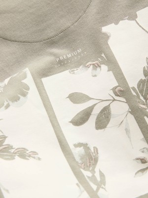 JACK%JONES PREMIUM JPRBLATOM SS TEE Dried Sage | Freewear JPRBLATOM SS TEE - www.freewear.nl - Freewear