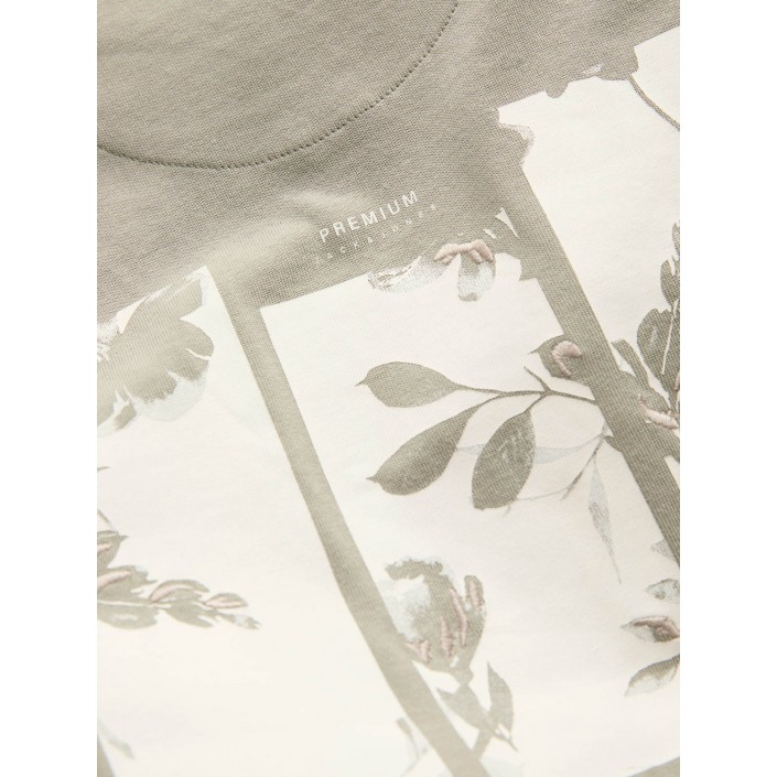 JACK%JONES PREMIUM JPRBLATOM SS TEE Dried Sage | Freewear JPRBLATOM SS TEE - www.freewear.nl - Freewear