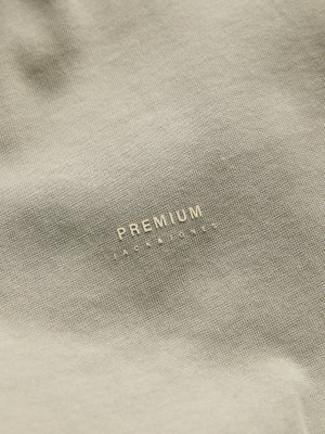 JACK%JONES PREMIUM JPRBLATOM SS TEE Dried Sage | Freewear JPRBLATOM SS TEE - www.freewear.nl - Freewear
