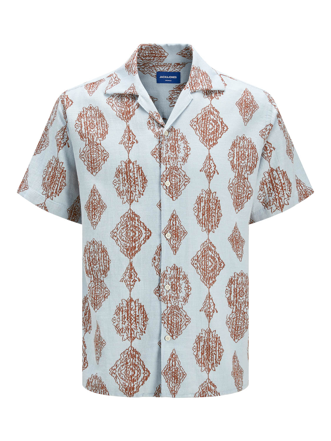 Jack and Jones Jorhydra Noto Shirt Ss Ln