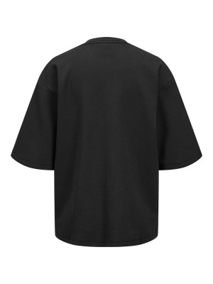 JACK&JONES ORIGINALS JXODA LOOSE SS CREW NECK TEE SWT Phantom/Bright White STUDIO 2020 | Freewear JXODA LOOSE SS CREW NECK TEE SWT - www.freewear.nl - Freewear