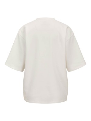 JACK&JONES ORIGINALS JXODA LOOSE SS CREW NECK TEE SWT Bright White/Black STUDIO 2020 | Freewear JXODA LOOSE SS CREW NECK TEE SWT - www.freewear.nl - Freewear