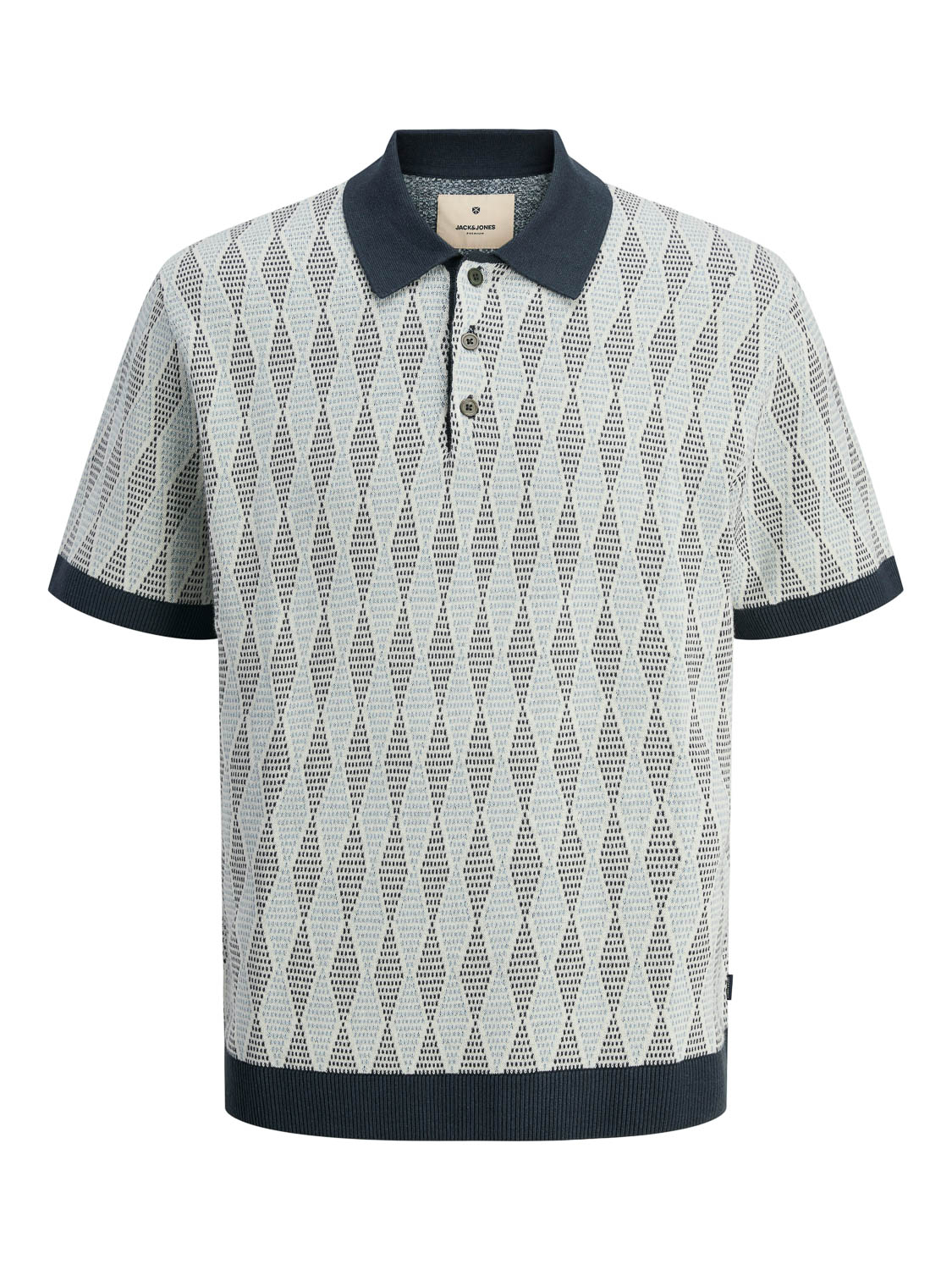 Jack and Jones Jprblujude Knit Jaquard Polo Ss