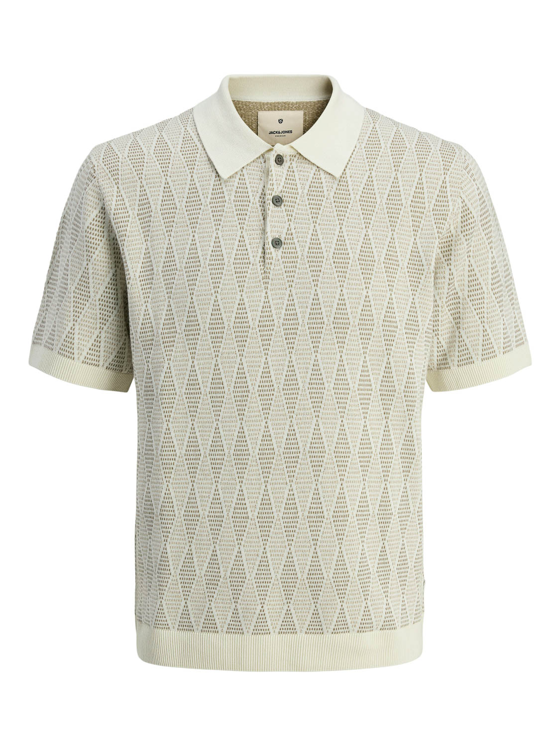 Jack and Jones Jprblujude Knit Jaquard Polo Ss