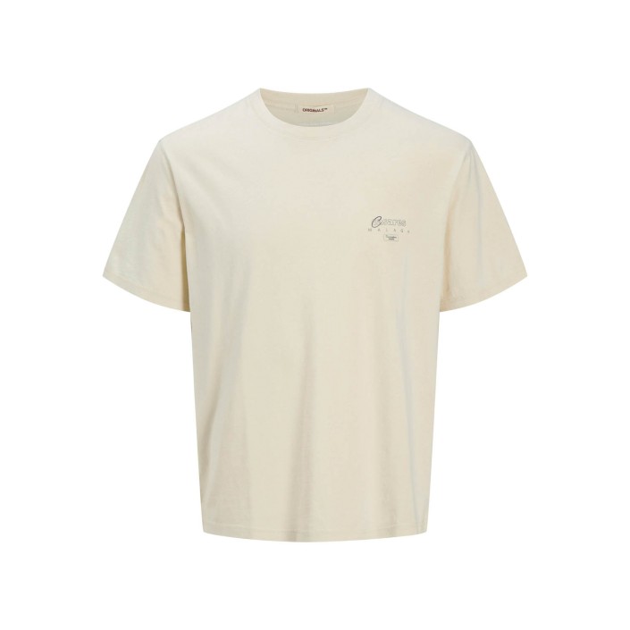 jack en jones boys JORALMERIA WORLD TEE SS CREW NECK J: Antique White | Freewear JORALMERIA WORLD TEE SS CREW NECK J: - www.freewear.nl - Freewear
