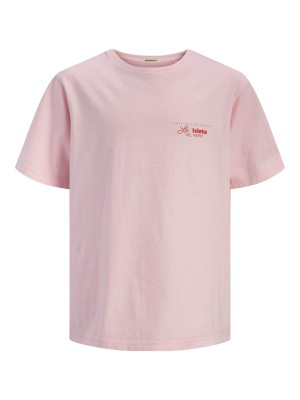 jack en jones boys JORALMERIA WORLD TEE SS CREW NECK J: Tickled Pink | Freewear JORALMERIA WORLD TEE SS CREW NECK J: - www.freewear.nl - Freewear