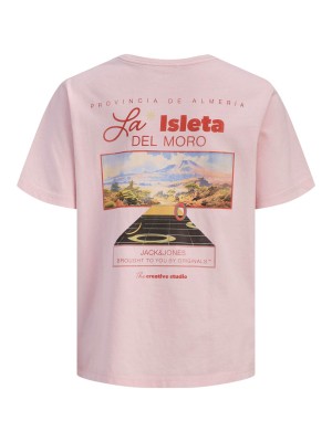jack en jones boys JORALMERIA WORLD TEE SS CREW NECK J: Tickled Pink | Freewear JORALMERIA WORLD TEE SS CREW NECK J: - www.freewear.nl - Freewear