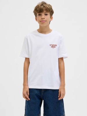 jack en jones boys JORACAPULCO TYPE TEE SS CREW NECK J: Bright White | Freewear JORACAPULCO TYPE TEE SS CREW NECK J: - www.freewear.nl - Freewear