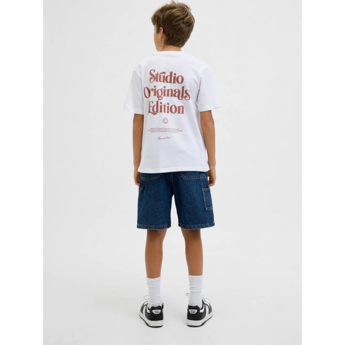 jack en jones boys JORACAPULCO TYPE TEE SS CREW NECK J: Bright White | Freewear JORACAPULCO TYPE TEE SS CREW NECK J: - www.freewear.nl - Freewear