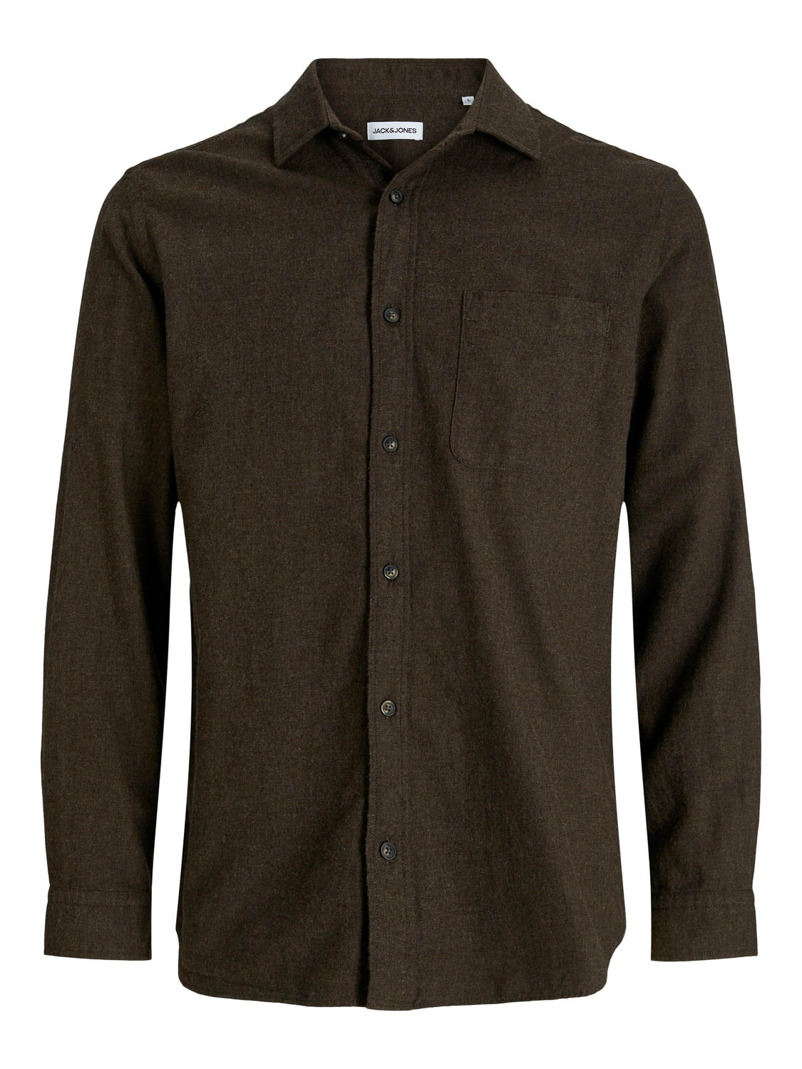 Jack and Jones Jjeclassic Melange Shirt L/s Noos