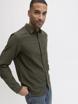 Jack & Jones:JACK&JONES ESSENTIALS JJECLASSIC MELANGE SHIRT L/S NOOS Rosin | Freewear JJECLASSIC MELANGE SHIRT L/S NOOS - www.freewear.nl - Freewear