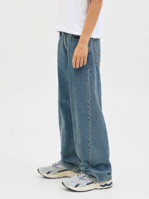 jack en jones boys JJIALEX JJORIGINAL SQ 066 SN JNR Blue Denim | Freewear JJIALEX JJORIGINAL SQ 066 SN JNR - www.freewear.nl - Freewear