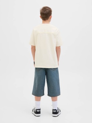 jack en jones boys JCOINFINITY SUN BACK TEE SS CREW N : Sweet Corn | Freewear JCOINFINITY SUN BACK TEE SS CREW N : - www.freewear.nl - Freewear