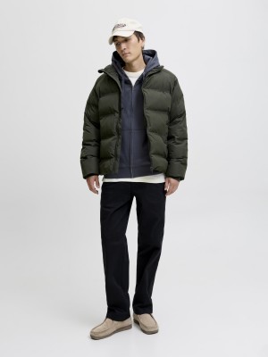 Jack & Jones:JACK&JONES ESSENTIALS JJESOHO PUFFER COLLAR SN Rosin | Freewear JJESOHO PUFFER COLLAR SN - www.freewear.nl - Freewear