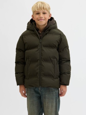 jack en jones boys JJESOHO PUFFER HOOD SN JNR Rosin | Freewear JJESOHO PUFFER HOOD SN JNR - www.freewear.nl - Freewear
