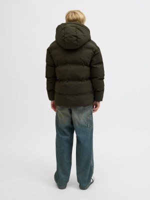 jack en jones boys JJESOHO PUFFER HOOD SN JNR Rosin | Freewear JJESOHO PUFFER HOOD SN JNR - www.freewear.nl - Freewear