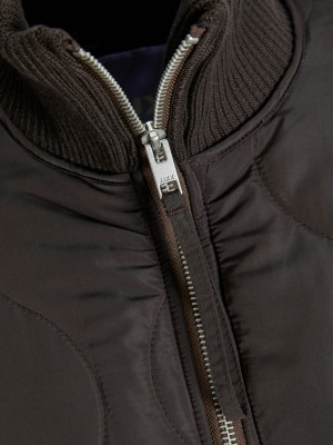 JACK&JONES ORIGINALS JXSERENA MID QUILTED JACKET OTW SN Bracken | Freewear JXSERENA MID QUILTED JACKET OTW SN - www.freewear.nl - Freewear