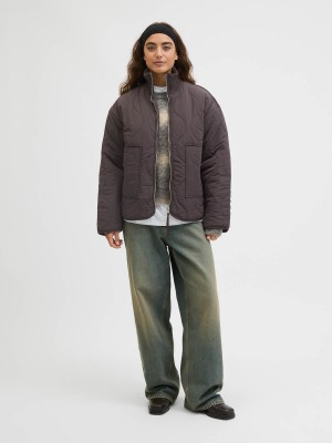 JACK&JONES ORIGINALS JXSERENA MID QUILTED JACKET OTW SN Bracken | Freewear JXSERENA MID QUILTED JACKET OTW SN - www.freewear.nl - Freewear