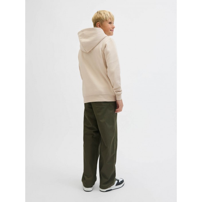 jack en jones boys JJESOHO SWEAT HOOD NOOS JNR Moonbeam | Freewear JJESOHO SWEAT HOOD NOOS JNR - www.freewear.nl - Freewear