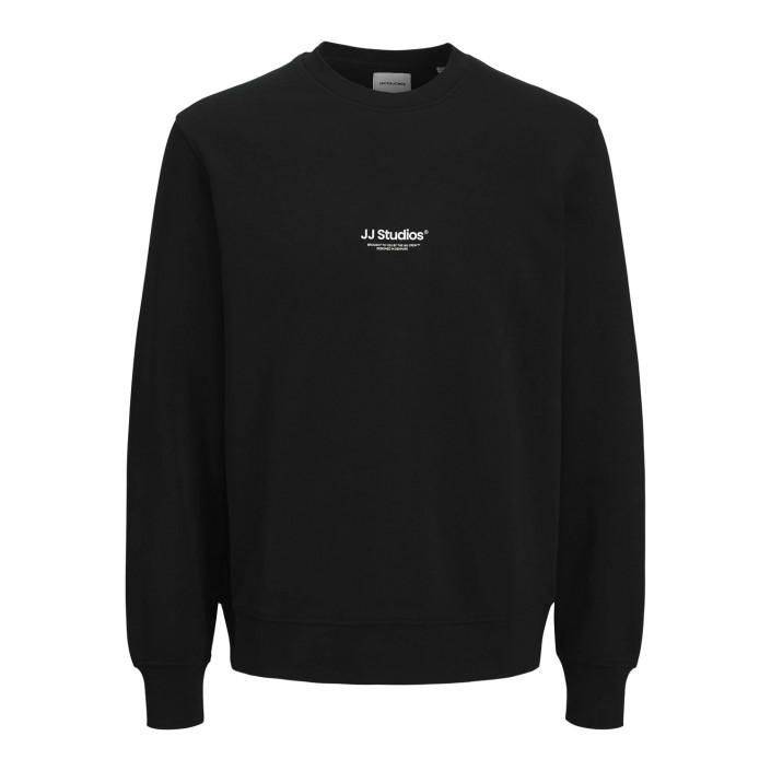 jack en jones boys JJESOHO SWEAT CREW NECK SN JNR Black | Freewear JJESOHO SWEAT CREW NECK SN JNR - www.freewear.nl - Freewear