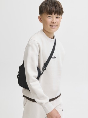 jack en jones boys JJESOHO SWEAT CREW NECK SN JNR Moonbeam | Freewear JJESOHO SWEAT CREW NECK SN JNR - www.freewear.nl - Freewear