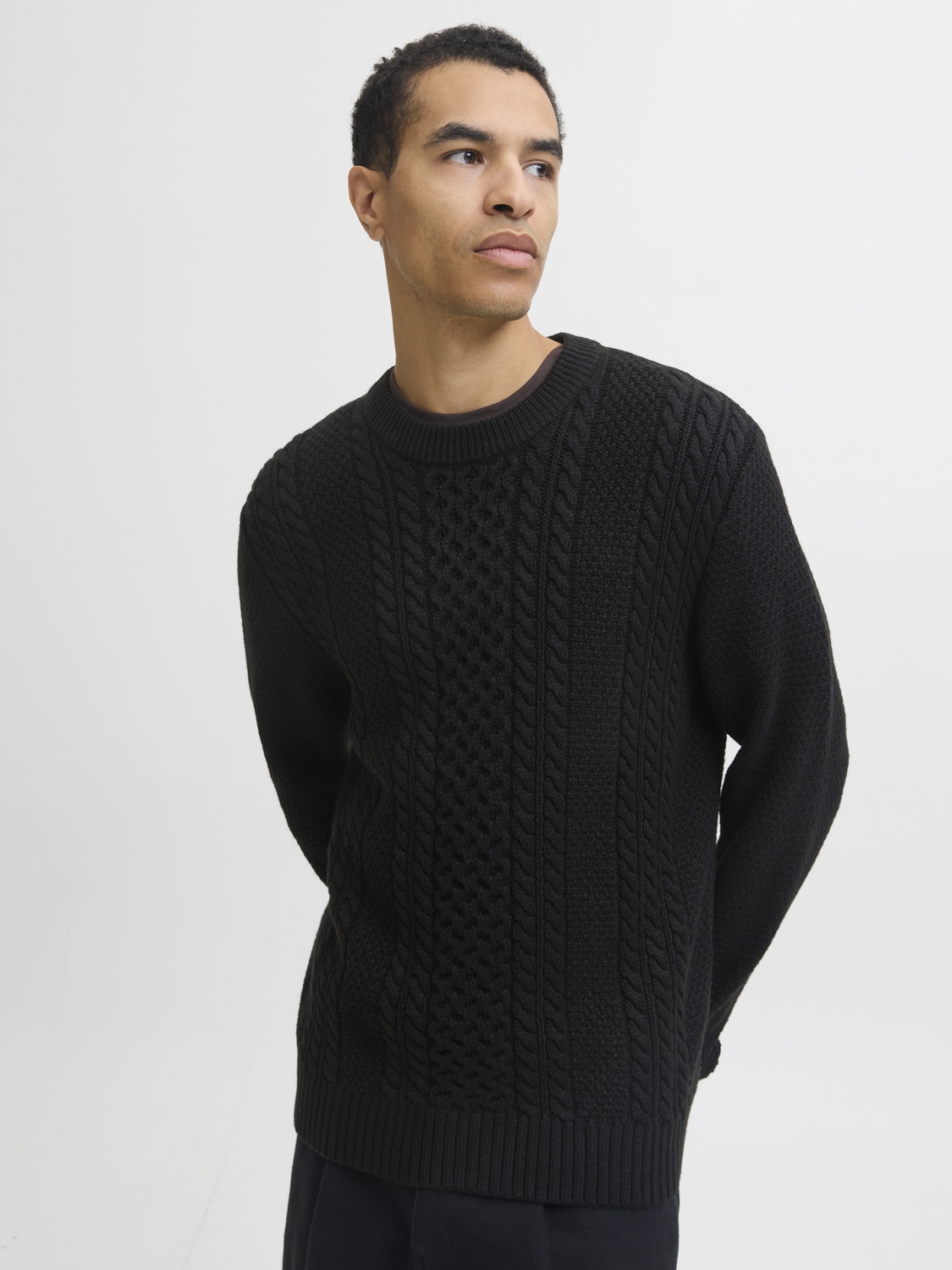 Jack and Jones Jjpaul Knit Crew Neck