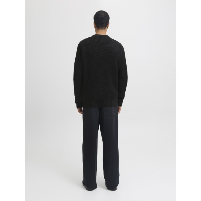 JACK&JONES ORIGINALS JJPAUL KNIT CREW NECK Black | Freewear JJPAUL KNIT CREW NECK - www.freewear.nl - Freewear