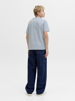 jack en jones boys JJESOHO TEE SS CREW NECK NOOS JNR Celestial Blue | Freewear JJESOHO TEE SS CREW NECK NOOS JNR - www.freewear.nl - Freewear