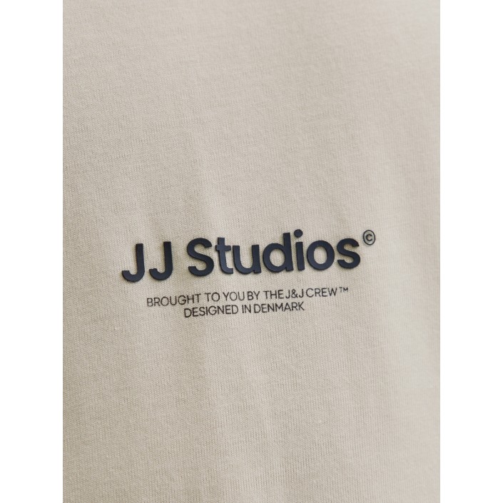 jack en jones boys JJESOHO TEE SS CREW NECK NOOS JNR Moonbeam | Freewear JJESOHO TEE SS CREW NECK NOOS JNR - www.freewear.nl - Freewear