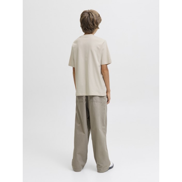 jack en jones boys JJESOHO TEE SS CREW NECK NOOS JNR Moonbeam | Freewear JJESOHO TEE SS CREW NECK NOOS JNR - www.freewear.nl - Freewear