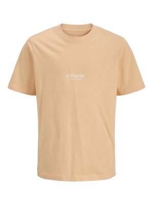 jack en jones boys JJESOHO TEE SS CREW NECK NOOS JNR Beach Sand | Freewear JJESOHO TEE SS CREW NECK NOOS JNR - www.freewear.nl - Freewear