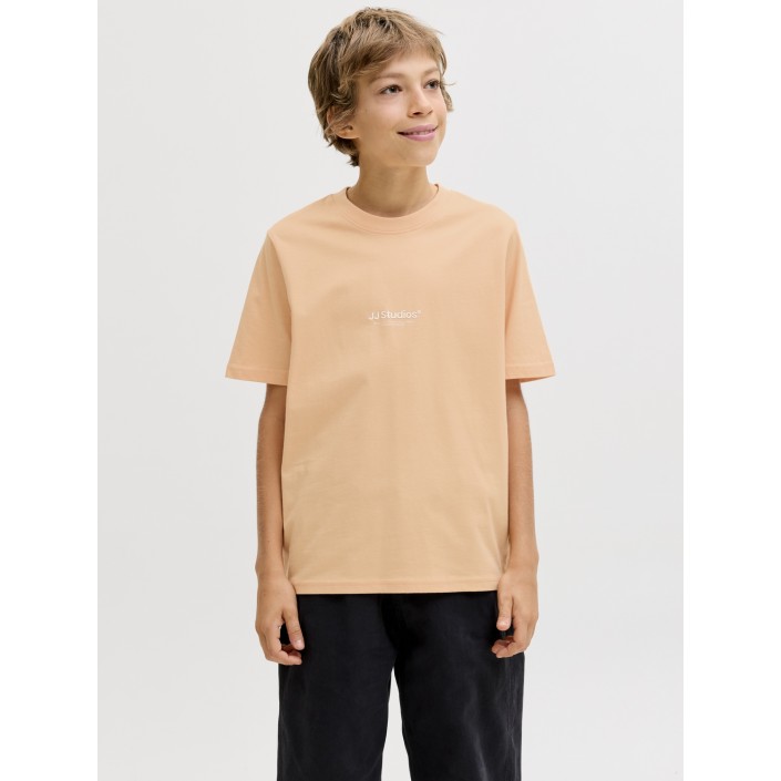 jack en jones boys JJESOHO TEE SS CREW NECK NOOS JNR Beach Sand | Freewear JJESOHO TEE SS CREW NECK NOOS JNR - www.freewear.nl - Freewear