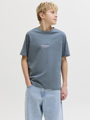 jack en jones boys JJESOHO TEE SS CREW NECK NOOS JNR Blue Mirage | Freewear JJESOHO TEE SS CREW NECK NOOS JNR - www.freewear.nl - Freewear