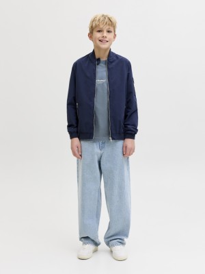 jack en jones boys JJESOHO TEE SS CREW NECK NOOS JNR Blue Mirage | Freewear JJESOHO TEE SS CREW NECK NOOS JNR - www.freewear.nl - Freewear