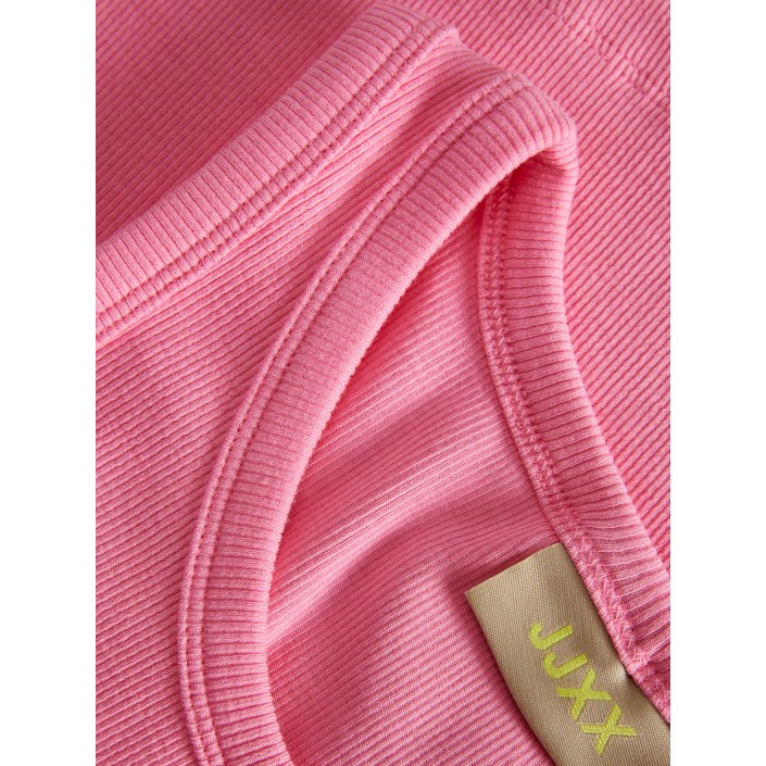 JACK&JONES ORIGINALS JXFALLON STR SL EMB RIB TOP JRS Morning Glory/SPACE TO GROW | Freewear JXFALLON STR SL EMB RIB TOP JRS - www.freewear.nl - Freewear