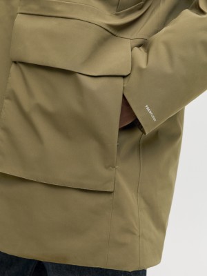 JACK%JONES PREMIUM JPRCCMOON PARKA SN Beech | Freewear JPRCCMOON PARKA SN - www.freewear.nl - Freewear